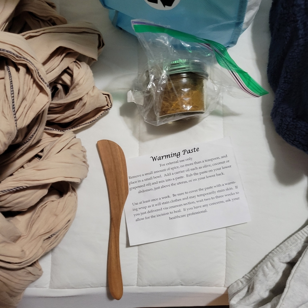 Bengkung belly wrap binding postpartum